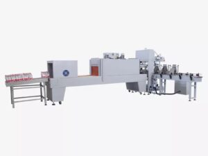 Heat Automatic PE Film Shrink Wrapping Wrap Sleeve Sealing Packing Packaging Machine For Water Bottles BSF-6030XI+BS-6040L