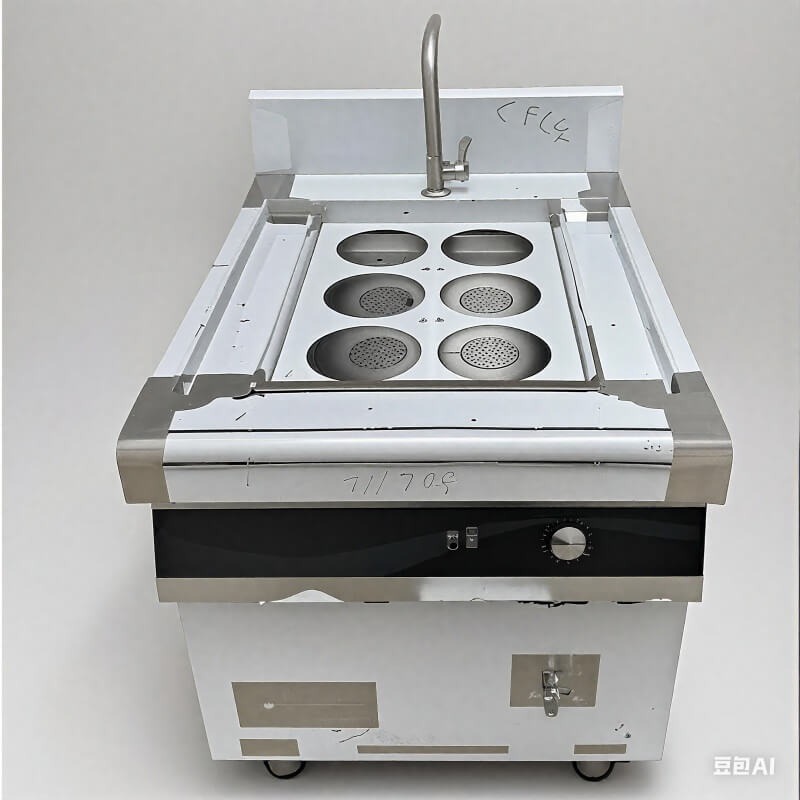 6 Holes Commercial Induction Pasta Cooker for Boiling Noodle LT-TMVI-F109