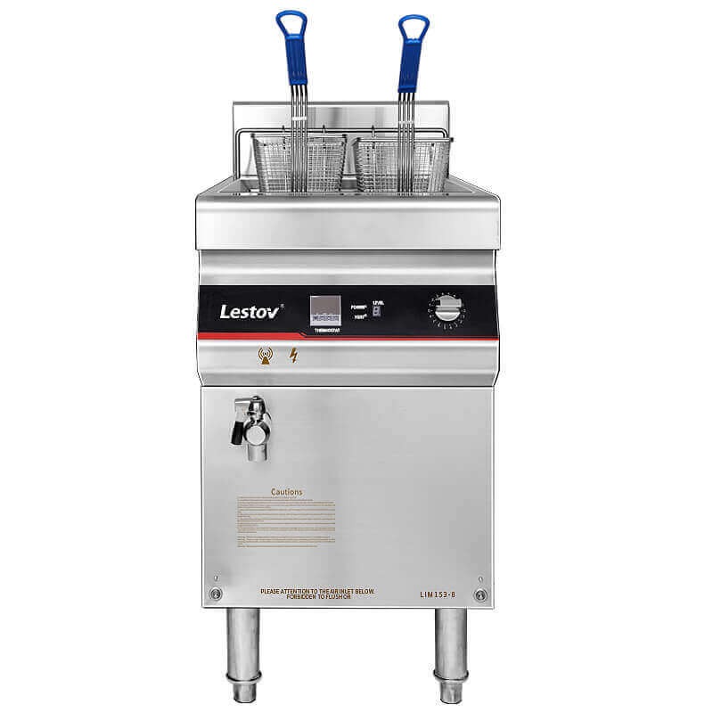 27L Commercial Double Baskets Induction Fryer for Food Truck LT-ZLII